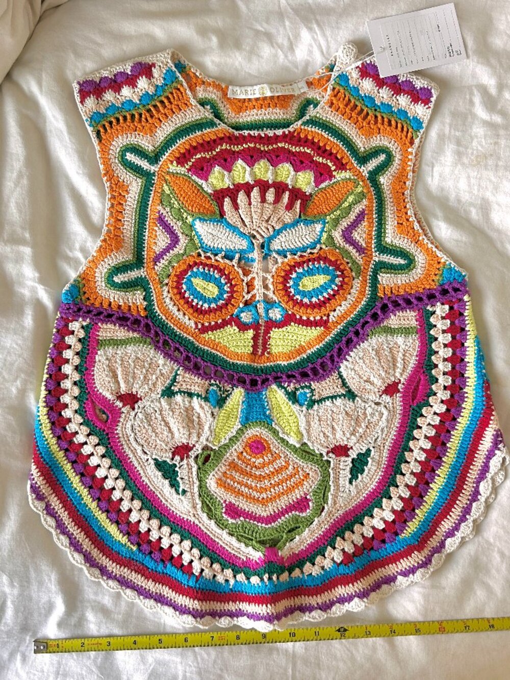 Marie Oliver Armory Crochet tank - M/L NWT - Picture 2 of 5